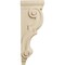 Ekena Millwork 6 1/2"W x 8"D x 22"H Small Jumbo Traditional Wood Corbel, Rubberwood CORW07X08X22TRRW - alternate 4